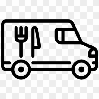 Image Freeuse Download Free On Dumielauxepices Net - Food Delivery Van Icon, HD Png Download