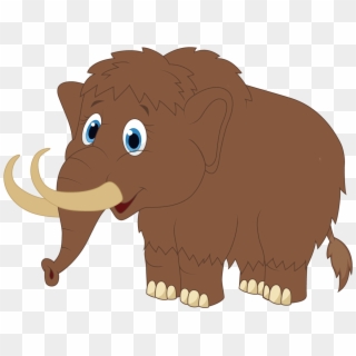 Png Freeuse Download African Elephant Clipart - Wooly Mammoth Clip Art, Transparent Png