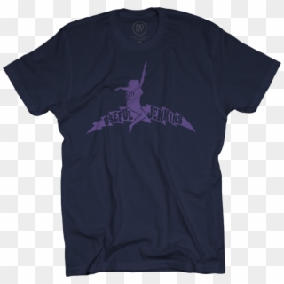 Useful Jenkins Violet Lightning Graphic Tee - Active Shirt, HD Png Download