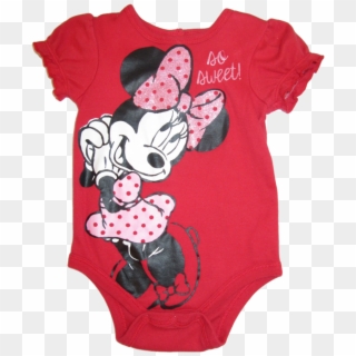 Baby Girls 6-9 Months Disney Baby Minnie Mouse Bodysuit - Girl, HD Png Download