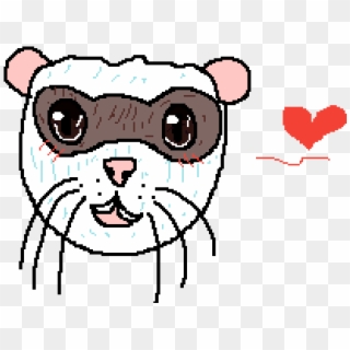 Welp Here Ya Go A Ferret - Cartoon, HD Png Download