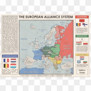 The European Alliance System - 1954 2014, HD Png Download