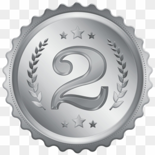 Second Place Medal Badge Clipart Image - Emblem, HD Png Download
