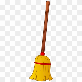 Graphic Library Download Janitor Clipart Broom Sweep - Broom Clipart, HD Png Download