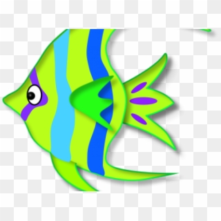 Fish Clipart Green - Colorful Clipart Fish, HD Png Download