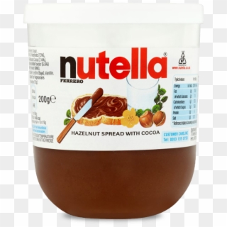 The Now Iconic Nutella Glass Is One Of Those Rare Moments - Nutella Hazelnut Chocolate Spread 200g, HD Png Download