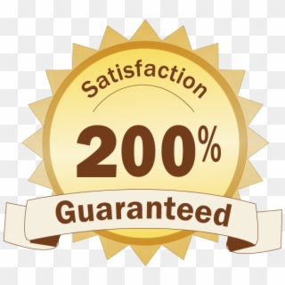 200% Satisfaction Guarantee - Illustration, HD Png Download