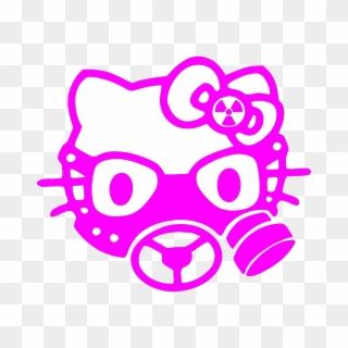 Cyber Kitty Image - Hello Kitty Gas Mask, HD Png Download