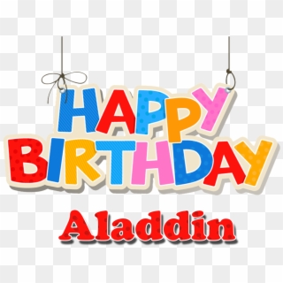Aladdin Png - Happy Birthday David Png, Transparent Png