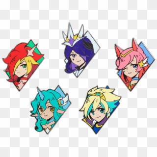 Star Guardian Pin Set 2, HD Png Download