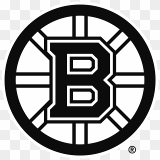 Boston Bruins Logo Black And White - Boston Bruins Nhl Logo, HD Png Download