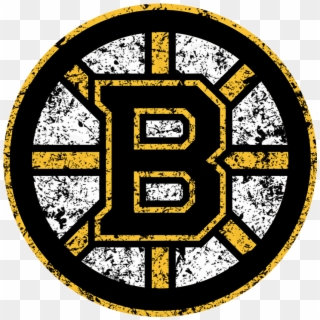 Boston Bruins 2007, Pres Primary Logo Distressed Iron - Boston Bruins Logo Svg, HD Png Download