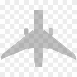 Original - Airplane Outline, HD Png Download