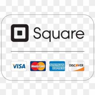 Square Credit Card Logos - Square Payment, HD Png Download