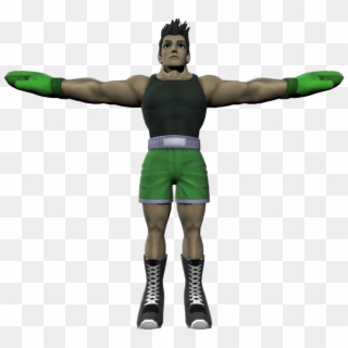 Download Zip Archive - Little Mac T Pose, HD Png Download