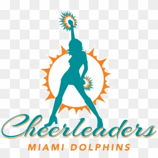 Miami Dolphins Cheerleaders - Miami Dolphins Cheerleaders Logo Png, Transparent Png