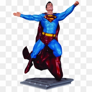 The Man Of Steel Statue - Superman Man Of Steel Statue By Gary Frank, HD Png Download
