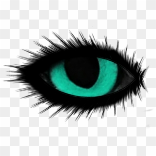 #eye #eyes #cateye #cateyes #eyelashes #eyeliner - Black Eye Makeup Png, Transparent Png