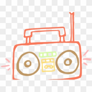 Boombox Clip Art, HD Png Download