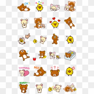 Rilakkuma Animated Stickers By Imagineer Co, HD Png Download