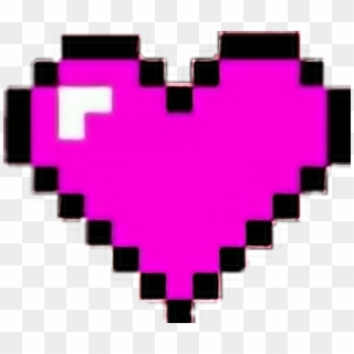 Corazones Corazon Heart Hearts Pixeles Minecraft Maincr, HD Png Download