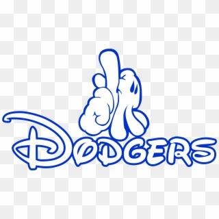 La Dodgers Mickey, HD Png Download
