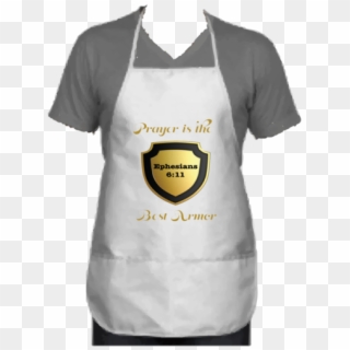Prayer Is The Best Armor Apron Gold Spirituali-tee - Smiley, HD Png Download