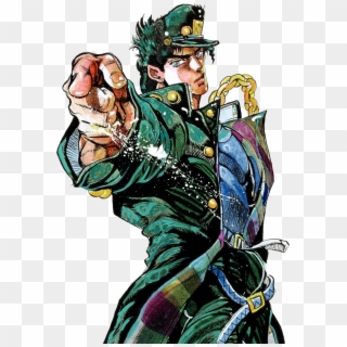 Jojo's Bizarre Adventure Jotaro Pose , Png Download - Jojo's Bizarre Adventure Jotaro Pose, Transparent Png