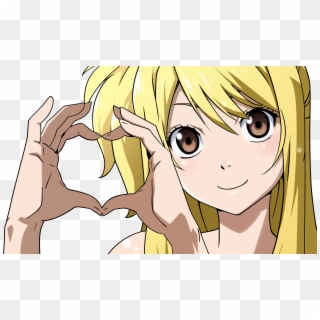 Vectors, Transparent, Fairy Tail, Anime Girls, Heartfilia - Lucy Heartfilia, HD Png Download