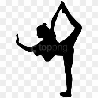 Free Png Fitness Silhouette Png - Silhouette Of Performing Arts, Transparent Png