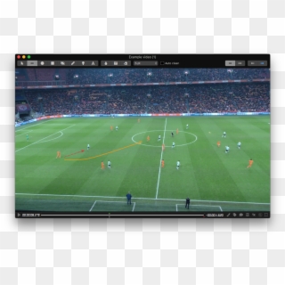 The Line Tool Allows You To Create Lines, Dotted Lines - Soccer-specific Stadium, HD Png Download