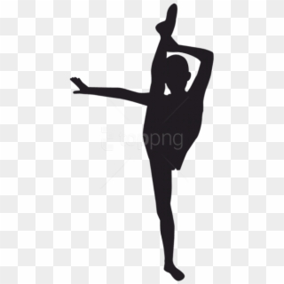 Free Png Gymnast Silhouette Png - Gymnastics Clipart Transparent Background, Png Download