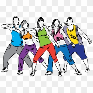 Youth Clipart Zumba - Transparent Zumba Clip Art, HD Png Download
