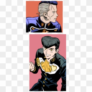 Joskue And Okuyasu - Cartoon, HD Png Download