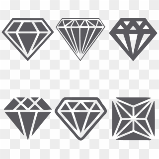 Gray Photography Diamond Royalty-free Stock Free Clipart - Gem Diamonds, HD Png Download