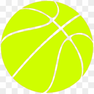 Sports Instruction And Tryouts - Basketball Ball Yellow Png, Transparent Png