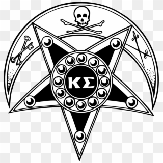 Star And Crescent - Kappa Sigma Star And Crescent, HD Png Download