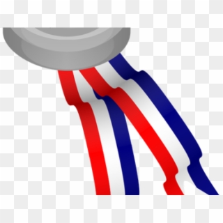 Red White Blue Ribbon Png, Transparent Png