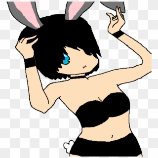 Playboy Bunny Female Version - Cartoon, HD Png Download