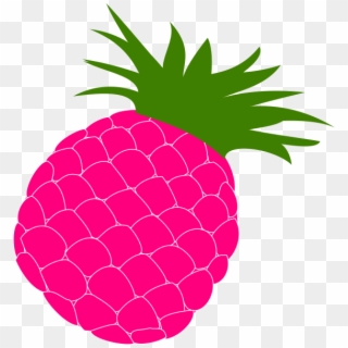 Pink Pineapple Transparent, HD Png Download