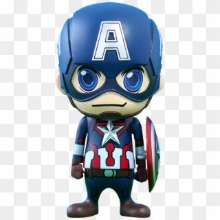 And America Hulk Baby Iron Ultron The Clipart - Hot Toys Cosbaby Captain America, HD Png Download