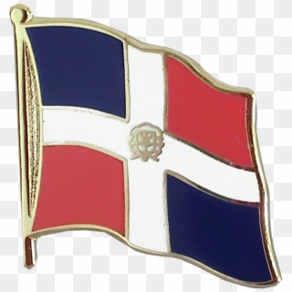 Dominican Republic Flag Lapel Pin - Flag, HD Png Download
