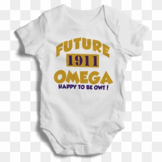 Baby Omega Psi Phi Onesie - First Day Of Ramadan, HD Png Download