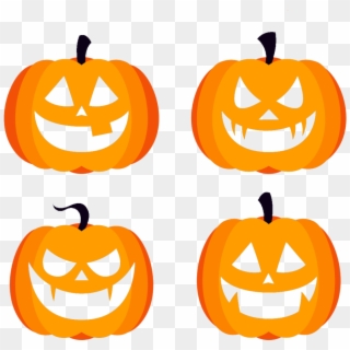 Halloween Vector Free Png Pumpkin Files - Free Halloween Vector, Transparent Png