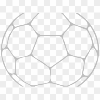 Soccer Ball Outline - Transparent Soccer Ball Outline, HD Png Download