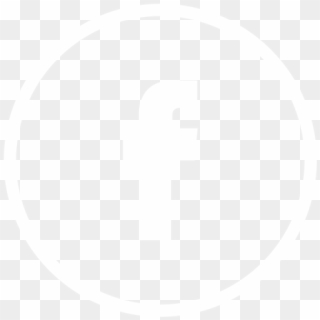 facebook logo png white circle