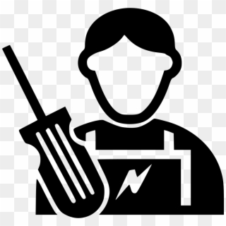 Electrician Svg Png Icon Free Download - Electrician Icon Png, Transparent Png
