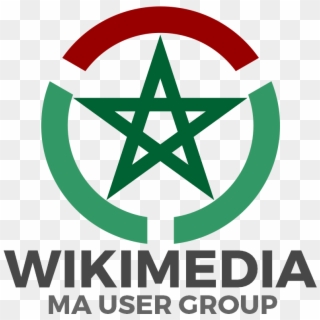 Wikimedia Ma User Group - Green Star Morocco Flag, HD Png Download