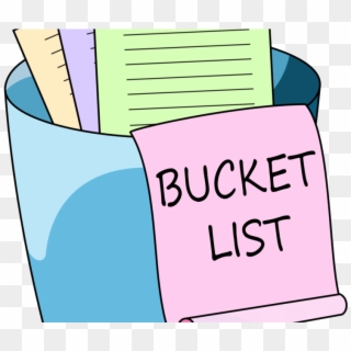 Clipart Summer Bucket - Bucket List Clipart, HD Png Download