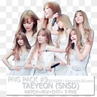 Taeyeon Png Pack - Snsd Taeyeon Png Pack, Transparent Png